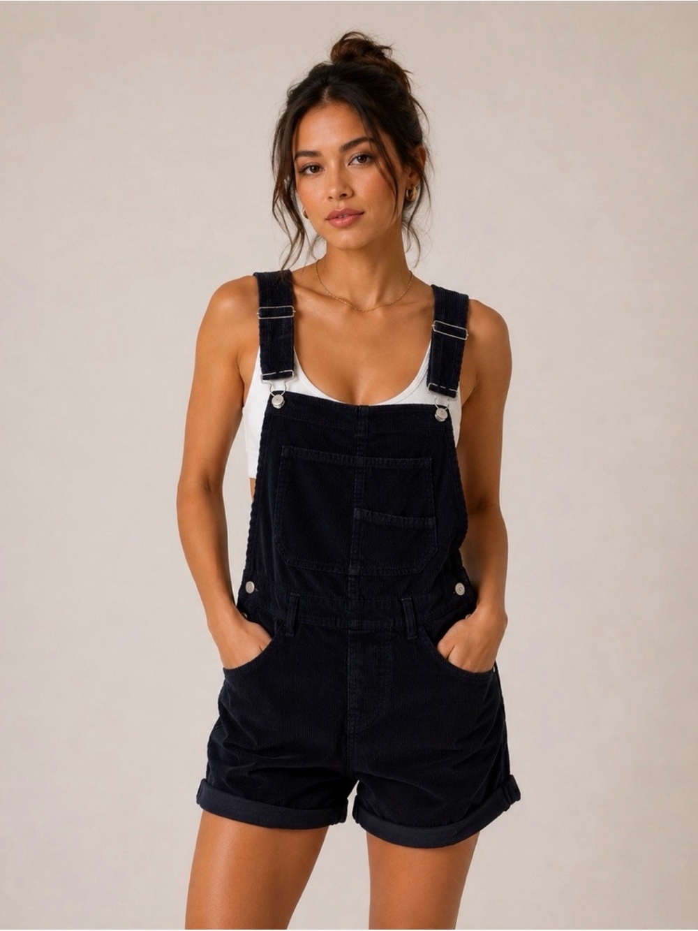 Free people ziggy overall shorts
